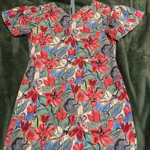 COPY - ZARA floral dress
